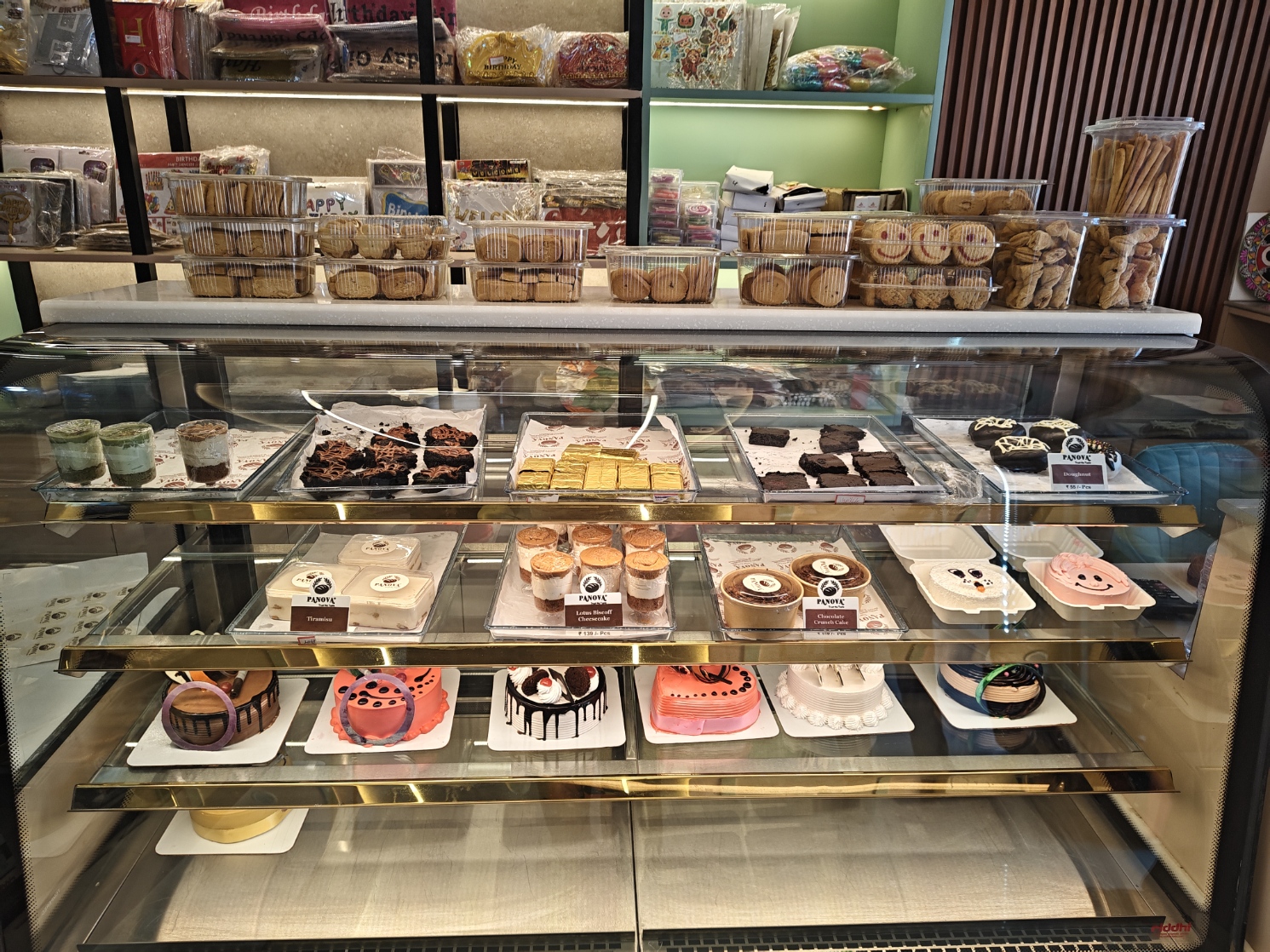 Panova Signature Pastries and Lotus Biscoff Cheesecake Counter